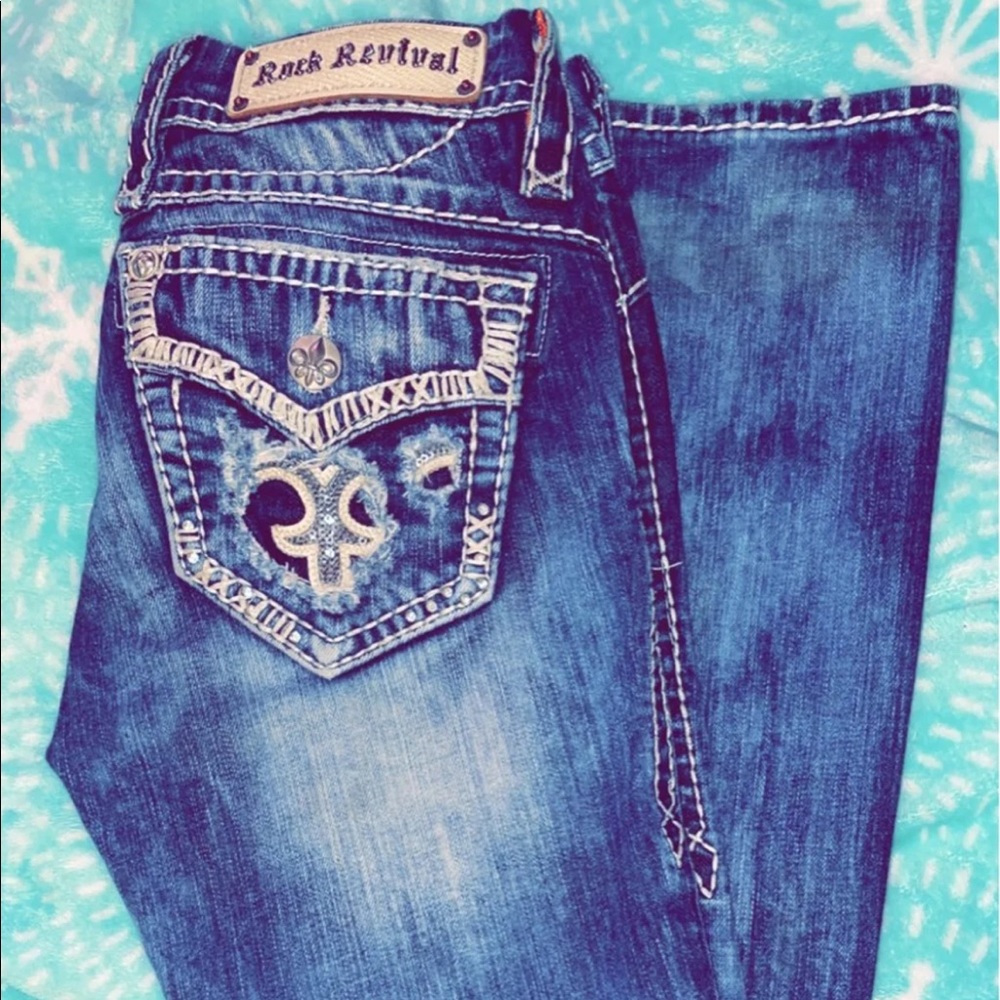 Rock revival jeans